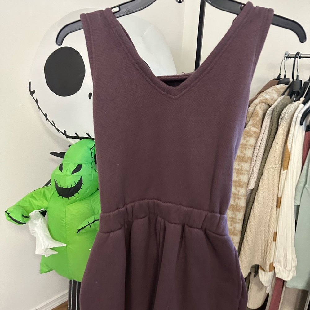 Free People Purple Hooded Romper - Picture 3 of 4